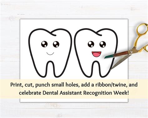 Happy Dental Hygienist Week Printable Banner Dental Hygienist