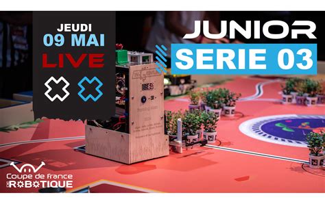 Coupe De Robotique Junior 2024 Résultats des matchs Série 3 Coupe