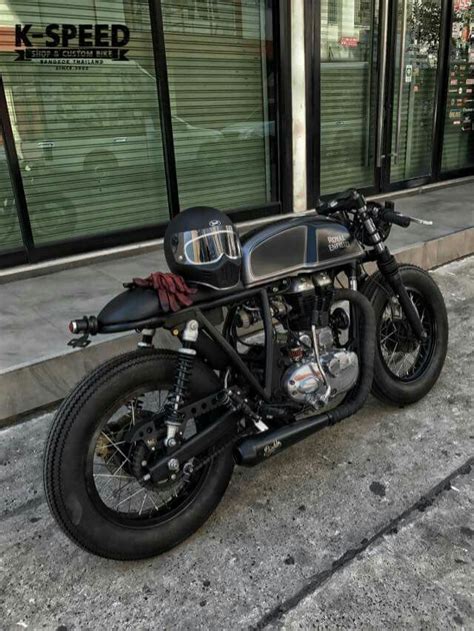 Cafe Racer Enfield Custom | Reviewmotors.co