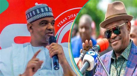 Breaking Pdp Chairman Speaks On Time To Sanction Wike Others Legitng