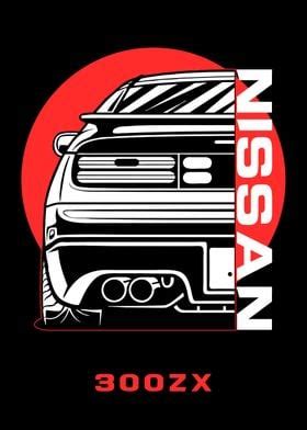 Nissan Zx Poster By Faissal Thomas Displate