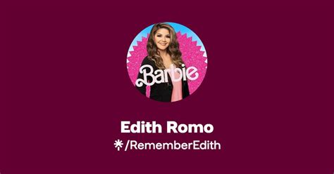 Edith Romo Instagram Facebook Linktree