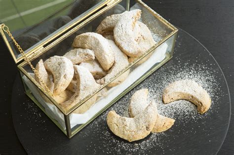 Almond Shortbread Biscuits - Rouba Shahin Middle Eastern Cooking