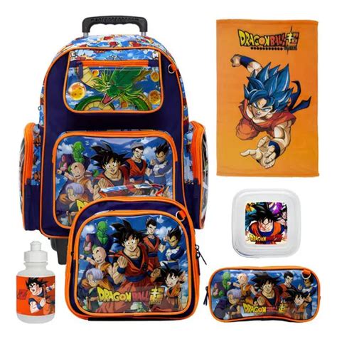 Mochila Escolar Toys U Infantil Mochila Masculina Escolar Dragon Ball