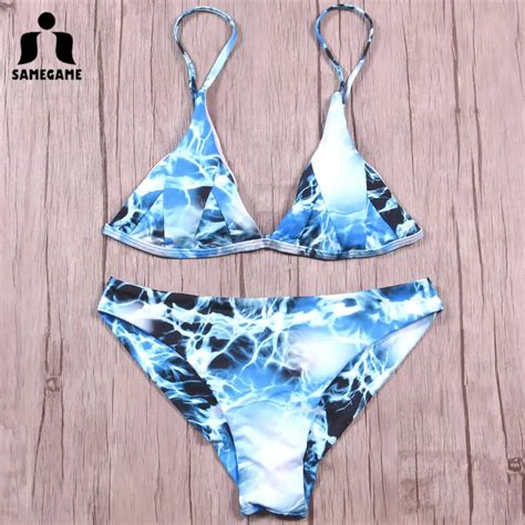 Samegame Newest Sexy Mini Micro Bikini Swimwear Women Swimsuit