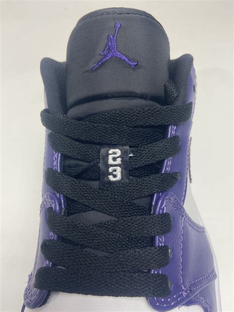 Air Jordan 1 Low Court Purple 553558 500