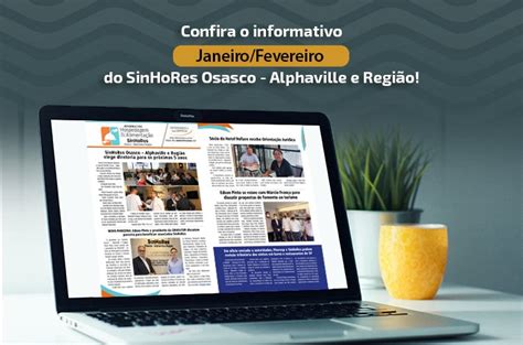 Confira O Informativo De Janeiro Fevereiro Do Sinhores Osasco