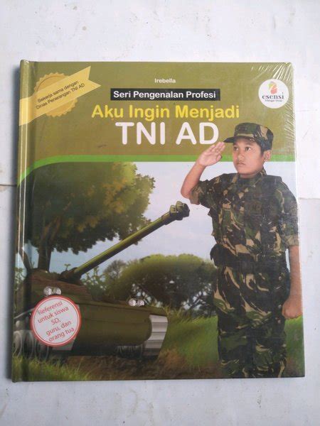 Jual Original Seri Pengenalan Profesi Aku Ingin Menjadi TNI AD