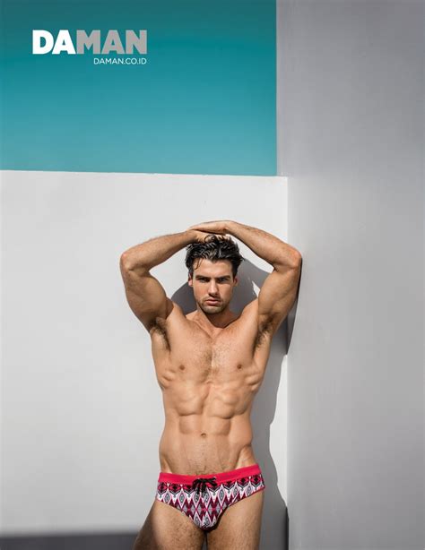 Da Man Visits Bali Mitchell Wick In Teamm8 Swimwear The Fashionisto