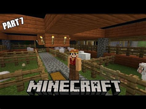 Membuat Kandang Domba Minecraft Survival Indonesia Youtube