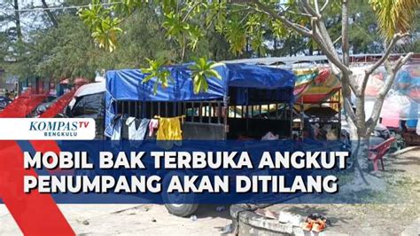 Mobil Bak Terbuka Angkut Penumpang Akan Ditilang