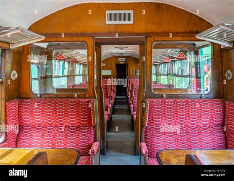 Old railway carriage interior hi-res stock photography and images - Alamy