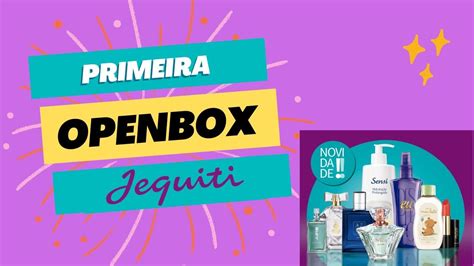 Abertura De Caixa Jequiti Openbox Jequiti YouTube