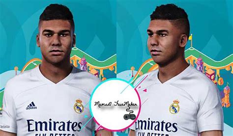 فیس Casemiro برای Pes 2021 توسط Mamad7 مودینگ وی