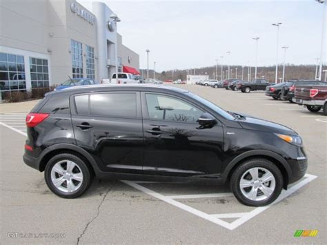 Black Cherry 2012 Kia Sportage LX AWD Exterior Photo #61797440 | GTCarLot.com