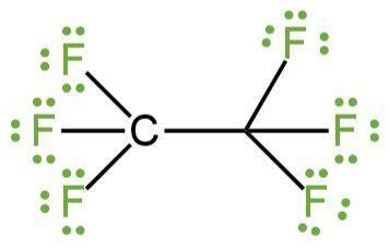 c2f6 lewis structure - brainly.com