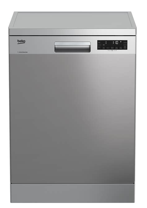 Freestanding Dishwasher Place Settings Full Size Dfn J X Beko