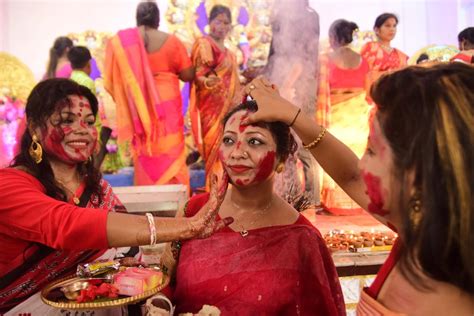 Durga Puja Celebrated In Assam India Xinhua