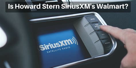 HOWARD STERN IS THE WALMART OF SIRIUSXM? - Eagle Strategy Group