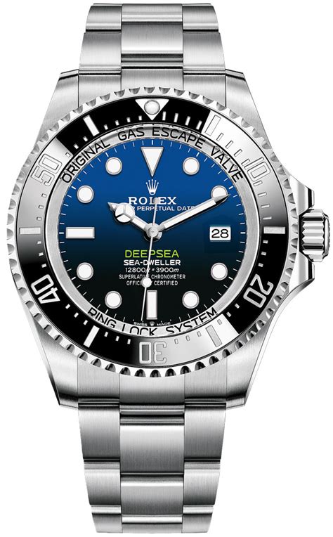 D Blue James Cameron Rolex Deepsea Mm Mens Watch