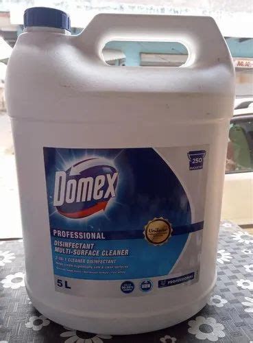 Domex Disinfectant Floor Cleaner Packaging Size 5 Ltr At Rs 700 Can