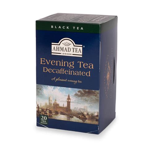 Evening Tea Decaffeinated Tea Teabags Decaffeinated Teas Ahmad Tea