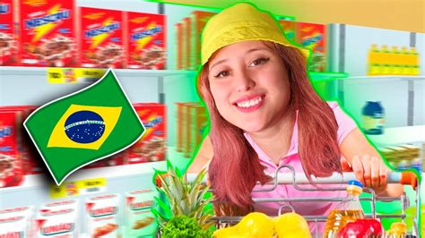 Chegaram Os Produtos Br No Nosso Mercado Supermarket Simulator Youtube