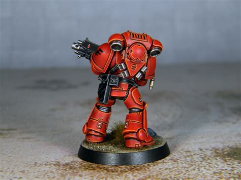 The First Blood Angels Intercessor Unlike The Previous Ordinary Blood