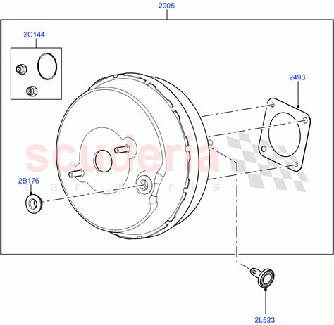 Brake Booster Halewood Uk V Tokh999999 Parts For Land Rover