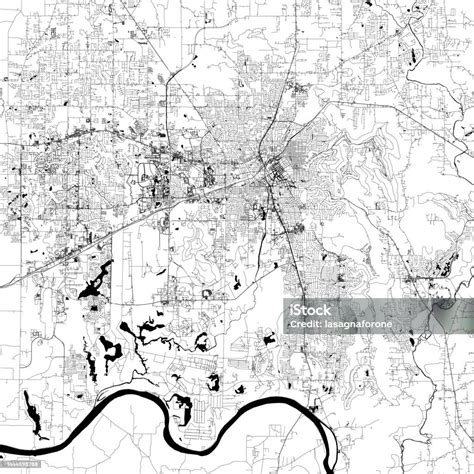 Huntsville Alabama Usa Vector Map Stock Illustration - Download Image Now - Huntsville - Alabama ...