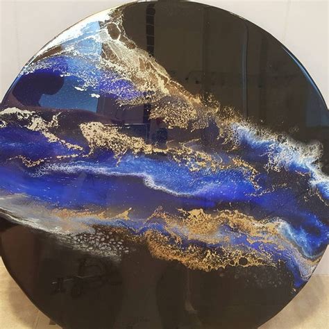 See This Instagram Photo By Aeon Resinart Resin Art Painting