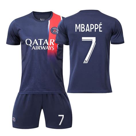 Herren Fu Balltrikot Paris Saint Germain Psg Heimtrikot Mbapp