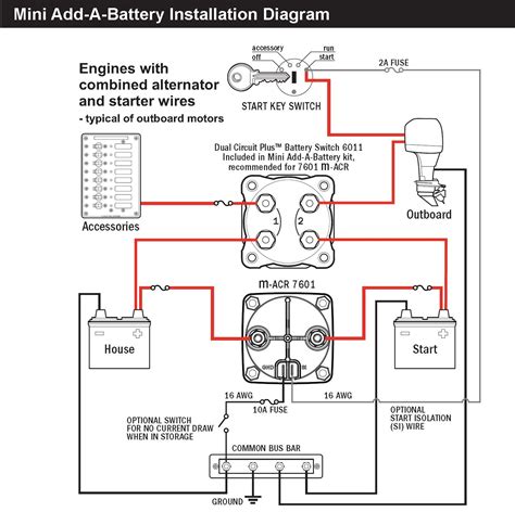 Boat Dual Battery Wiring Diagram