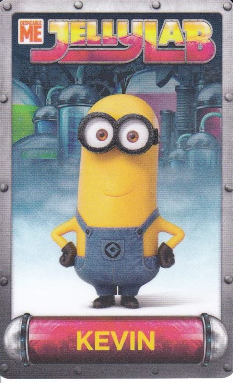 Despicable Me Jelly Lab Card Kevin Arcade Game Cards