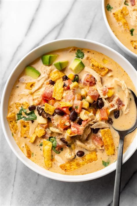 Easy Chicken Taco Soup Salt Lavender