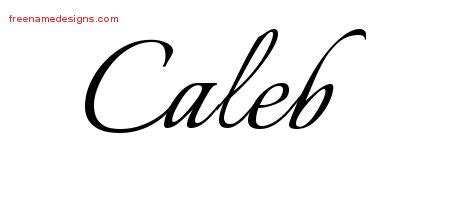 caleb Archives - Free Name Designs