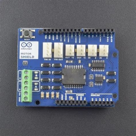 Blue L298P Motor Driver Module H Bridge Drive Shield Expansion Board At