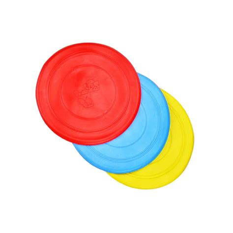 Dog Soft Frisbee Training Toy Colorful 3 Pack - Classic Pet Toys