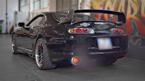 1000hp Toyota Supra Big Turbo By Garage52 9000rpm 2jz Sound Flames