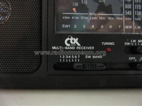 Multi Band Receiver Ctx 4600 Radio Unknown Custom Built Europe