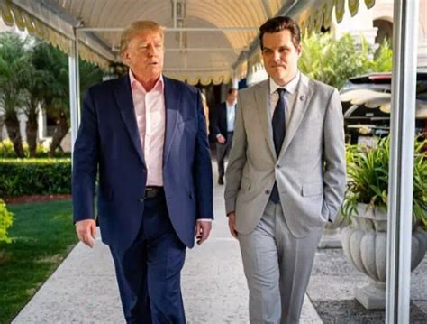 Former President Trump Endorses Florida Republican Rep Matt Gaetz