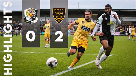 Dartford Vs Maidstone United National League South Youtube