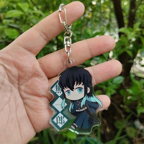 Demon Slayer Kimetsu No Yaiba Muichiro Tokito Acrylic Keychain Hobbies