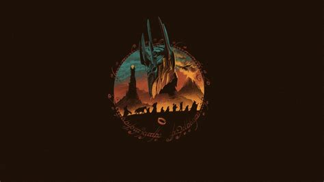 lord of the rings minimalist wallpaper - laptop | Galeri, Tarih