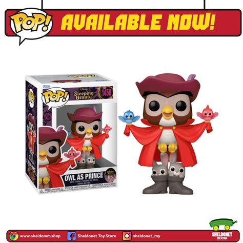 Funko Pop Disney Sleeping Beauty Th Anniversary Owl As Prince