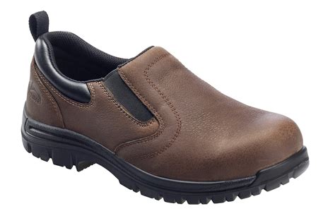 Avenger Safety Footwear Mens A7108 Brown Waterproof Composite Toe Slip