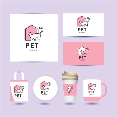 pet shop logo design concept 12217877 Vector Art at Vecteezy