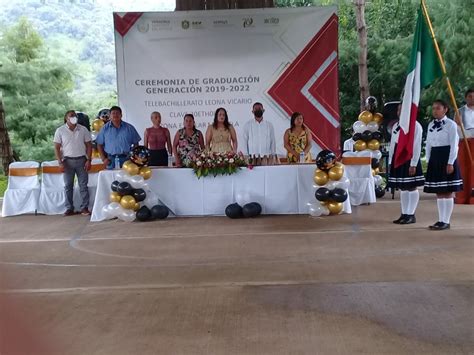 En Yecuatla Egresan Alumnos Del Teba De La Comunidad De Leona Vicario