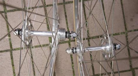 Campagnolo Record Pista High Flange Ambrosio Montreal Durex Track Wheelset