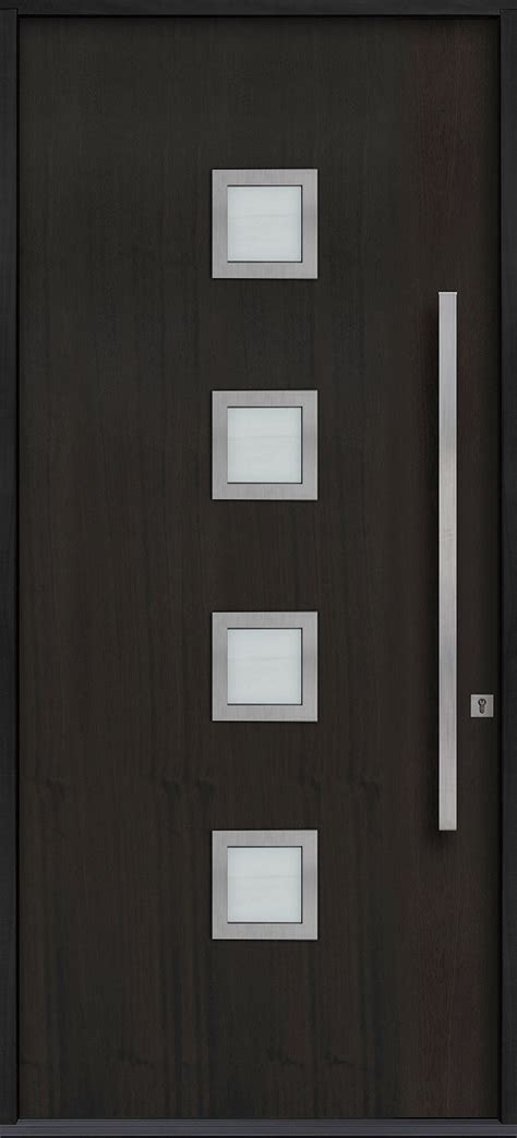 Front Door - Custom - Single - Modern Euro Technology Wood with ...